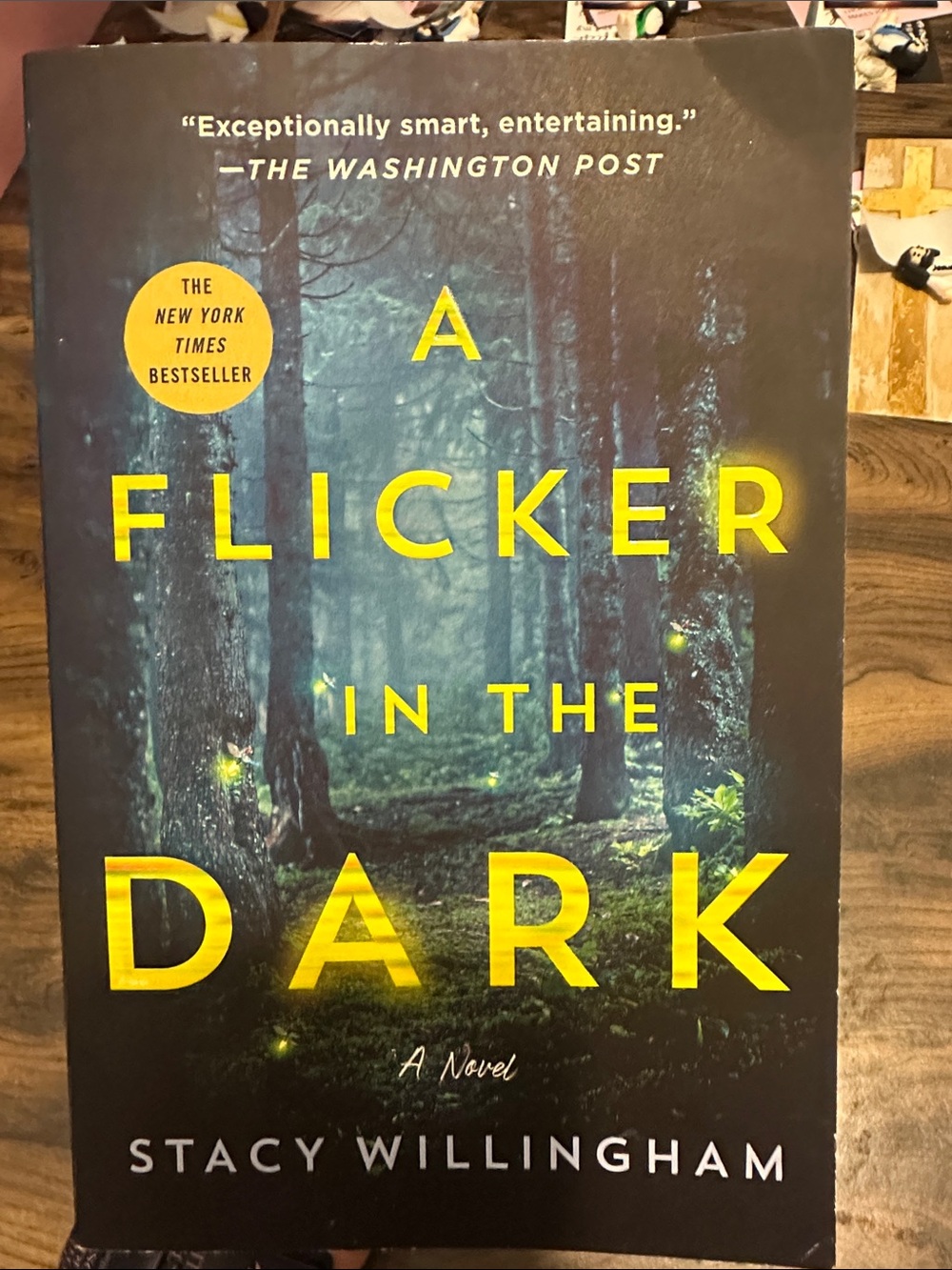 A Flicker in the Dark by Stacy Willingham NYT Bestseller Thriller Paperback